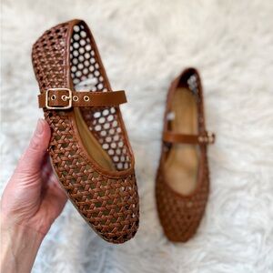 Universal Thread Brown Woven Flats